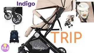 Коляска Indigo Trip По-быстрому. Dks.