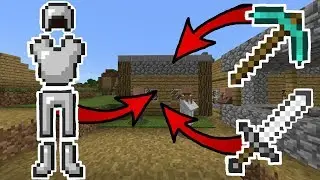 Full Iron Gear & Diamonds at Spawn! | Minecraft Seed (Bedrock 1.9)