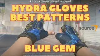 Hydra Gloves Case Hardened Blue Gems Best Patterns ATM