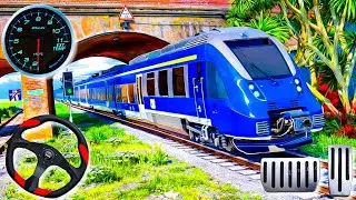 Indian Train Driver Simulator 3D - City Passenger Transport Drive Android Gameplay 