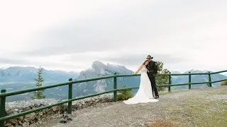 Suzanne + Mark // Mt. Norquay Ski Resort Wedding // Banff, AB.