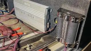 UNBOXING AND INSTALLING WIRE LOOM & CAPACITOR⚡️