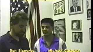 1992 visit with MICHAEL CARBAJAL