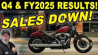 HARLEY-DAVIDSON Motorcycle sales down WORLDWIDE in 2025!