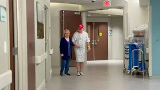 Indiana fan makes it home from hospital to cheer on Hoosiers in Peach Bowl