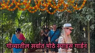 The largest spice garden in Goa | Useful information about the largest spice garden in Goa 🍃🌿🎋☘️