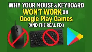 Fixed : Mouse and Keyboard are not working on Google Play Games PC