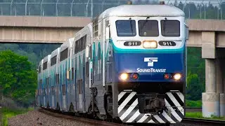 BNSF Seattle Subdivision Train Action in May 2020