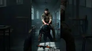 A Pakistani soldier save the village school from terrorist. #ai #shorts #viralvideo #comedy #cartoon