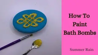Master the Art of Painting Bath Bombs! Step-by-Step Guide for Stunning Designs ✨