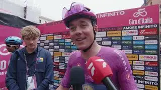 Mads Pedersen   Interview at the start   Stage 13   Giro d'Italia 2025