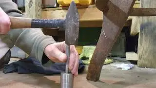 Swaging hollow based bullets for an 11mm pinfire revolver