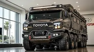 Toyota Thunderbone 12x12 Motorhome Revealed | The Ultimate Extreme Off-Road Luxury RV