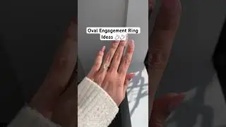 Oval Engagement Ring Ideas 💍 #diamonds #engagementring
