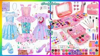 Princess Gorgeous Costumes Vs Makeup Challenge 💅(Part#176)💕Choose one pick? #viral #lena #trending 🌈