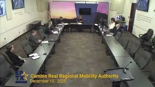 Camino Real Regional Mobility Authority 12/10/2025