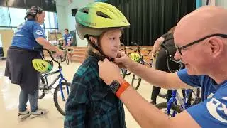 New Bikes for Scroggins Elementary School Students