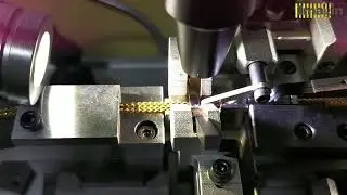Bismark chain coupling machine for 4 curb chain together