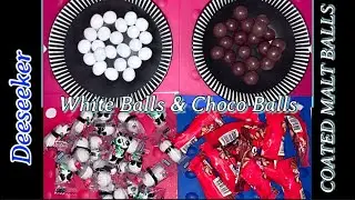 White Chocolate And Choco Malt Balls -  #foodreview - September 1, 2025