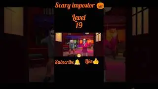 Scary impostor Halloween party 🎃level 19#funny #viral #trending #prank #shorts #shortsviral #short