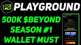Playground Beyond Airdrop Full Guide | Playground Airdrop Wallet Connect | Beyond Price Prediction