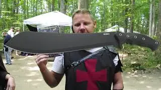 Vassar Mid-Michigan Renaissance festival 2021. Block sharpener on the road.