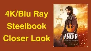 Star Wars: Andor Season 1 - 4K/Blu Ray Steelbook Closer Look