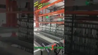 Automatic zinc galvanizing machine for metal #electroplating #plating #zinc  #hardware #coating
