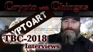 Texas Bitcoin Conference 2018 - CryptoArt.com - Interview with Troy