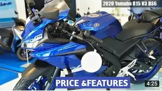 R15 v3 New BS6 modal, colors,feturs,pros& cons