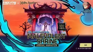 malevolent shrine 😰 new arrival animation🔥first spin 💸 Diamond 4💎#freefire #shorts #viral 🙏 #lyrics