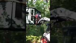 Moving a hunting blind with my Bobcat 773  Mike Abbott @abbott8733 Redneck Blind