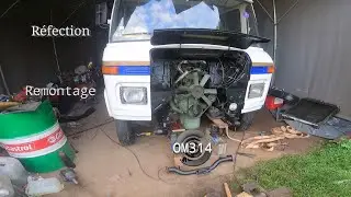 D&eacute;pose et r&eacute;fection moteur Mercedes om314 (2/2)