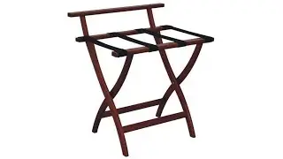 Wooden Mallet Wall saver Luggage Rack 2021