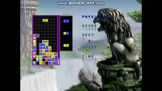 [Tetris: OE X POC 2/NullpoMino] Dr. Mario Mode (Medium Speed) (Score: 18,000)