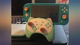 KINGEAR Switch Pro Controller for Nintendo Switch//Switch Lite,Cartoon Kitten review