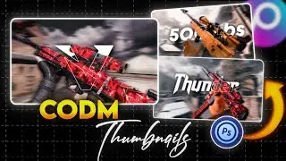 How to make COMD Thumbnails | PS Touch Tutorial