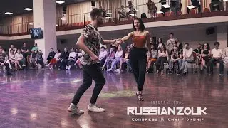 Russian Zouk Congress 2021. Taras & Tatyana Sergeeva #Zouk improvisation