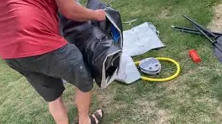 Part 6: Packing up a Sea Eagle Fast Track kayak