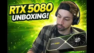 NVIDIA RTX 5080 Founders Edition (FE) Unboxing