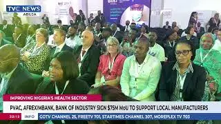 PVAC, Afreximbank, Bank Of Industry Sign $75M MoU To Support Local Manufacturers