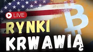 🔴 Krach na rynku! Bitcoin spada! Rynki krwawią!