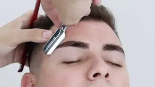 COMO FAZER SOBRANCELHA MASCULINA NA NAVALHA - SIMPLES E F&Aacute;CIL