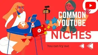 Common YouTube Niches for aspiring minds. #aspiringyoutuber #creators #india #usa #youtubeniches
