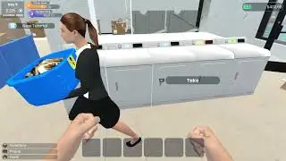 Laundry Store Simulator (PS4) - This Be My Job - Commentary