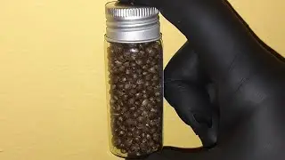 Riddle me THIS, riddle me THAT, guess how many seeds are in this glass stack. 20 more pack giveaway.