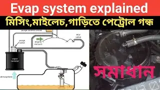 evap system explained.ইঞ্জিন ক্যানিস্টার কি,এর কাজ কি