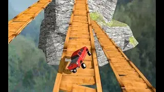 ramp car jumping - jumping car evolution! max level ramp & turbo speed in ramp car jumping!