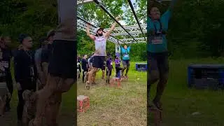 Monkey bars obstacle workout
