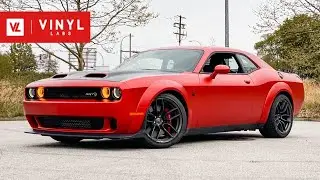 Dodge Challenger HELLCAT REDEYE - Full Wrap | VINYL LABS